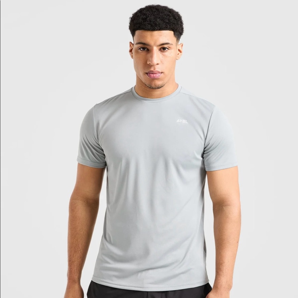 Gray AYBL Origin Dry Fit shirt